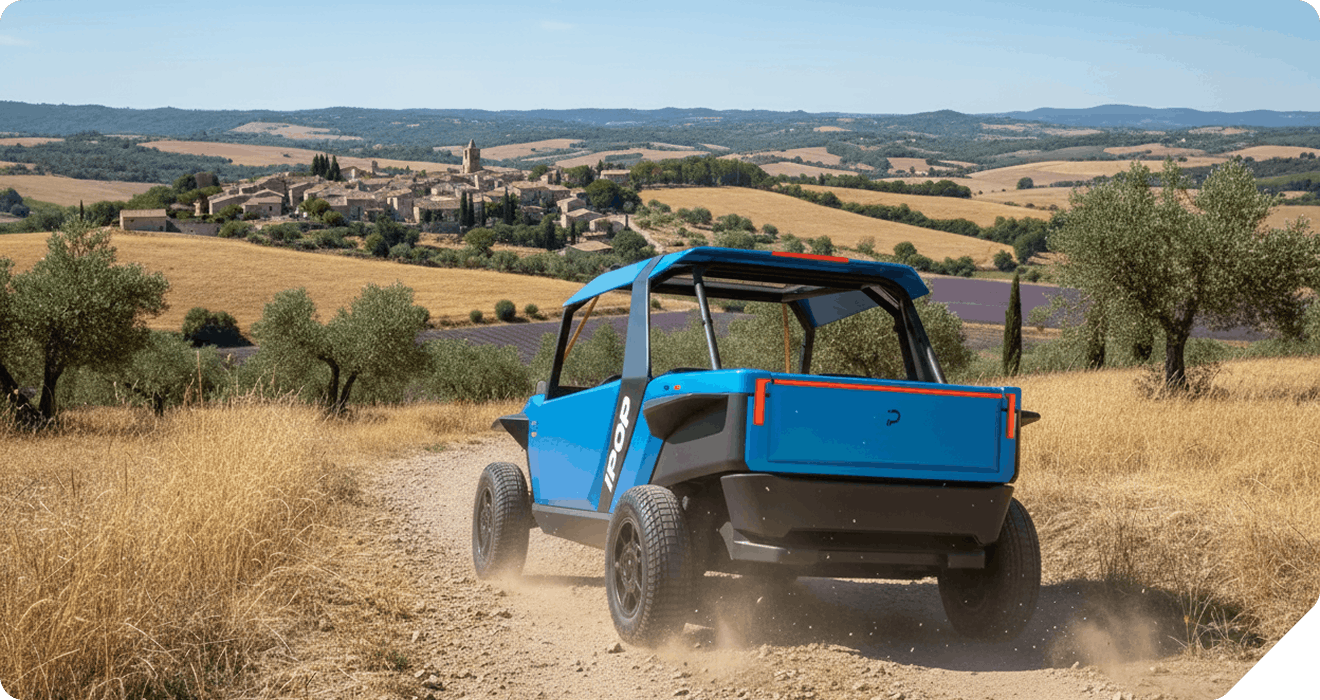 IPOP dans les champs de lavande