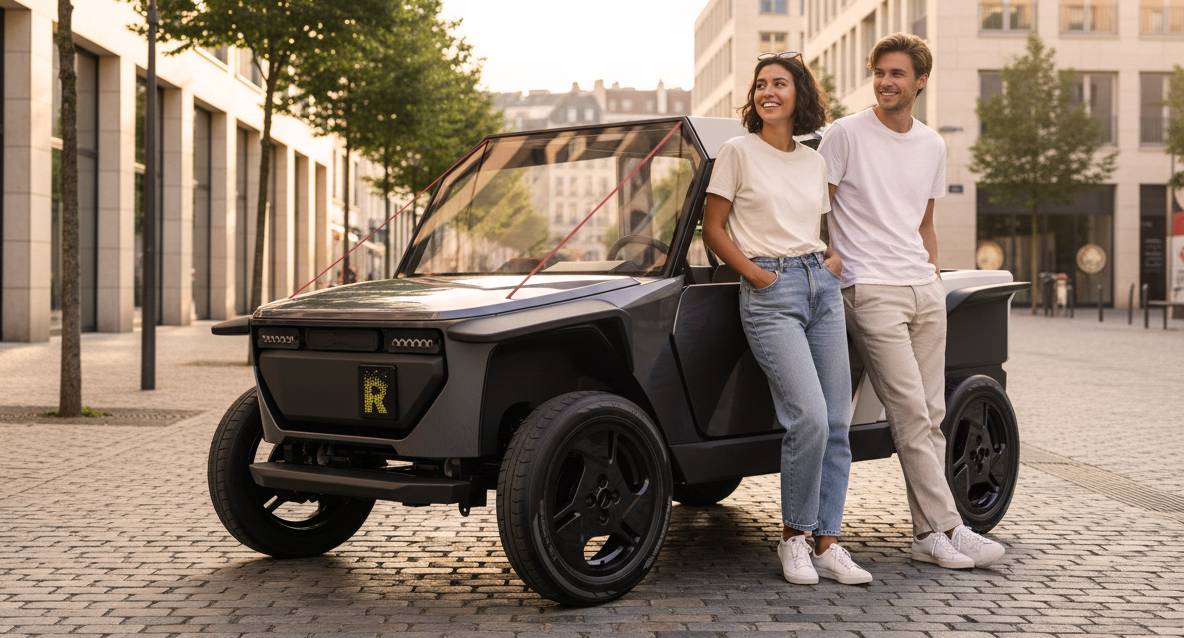 IPOP - Couple avec voiture